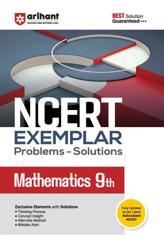 Arihant NCERT Exemplar Mathematics 9th Latest Rationalized Edition